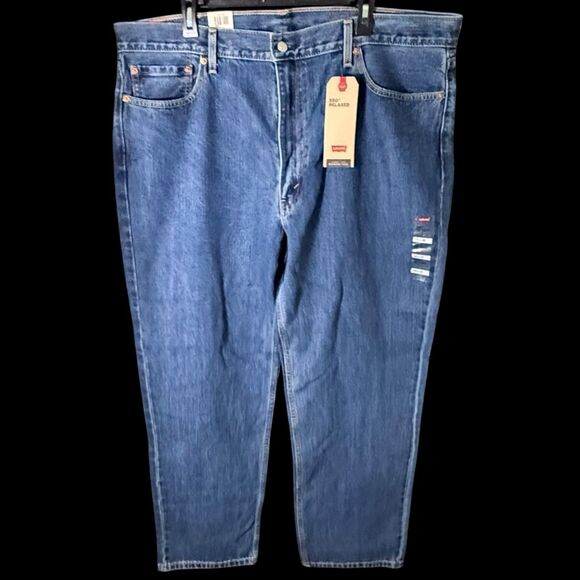 Levis 550 Relaxed 42 X 32 Jeans New with Tags (B) - Picture 1 of 13
